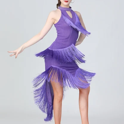 Radiant Tassel Sequin Dress - Image 6