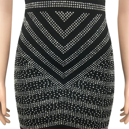 Backless Bodycon Evening Sequin Dress - Image 6