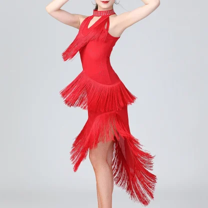 Radiant Tassel Sequin Dress - Image 3