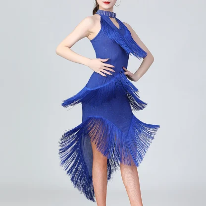 Radiant Tassel Sequin Dress - Image 4