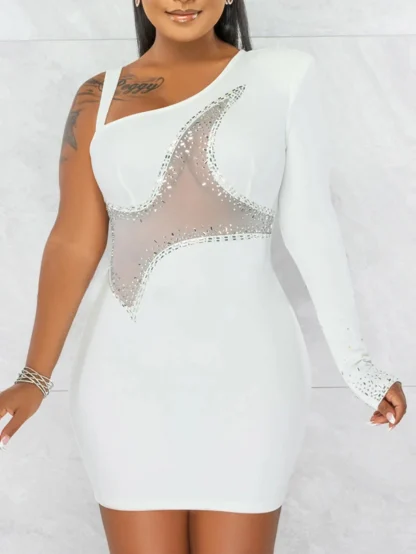 Elegant Evening Slip Sequin Dress - Image 6
