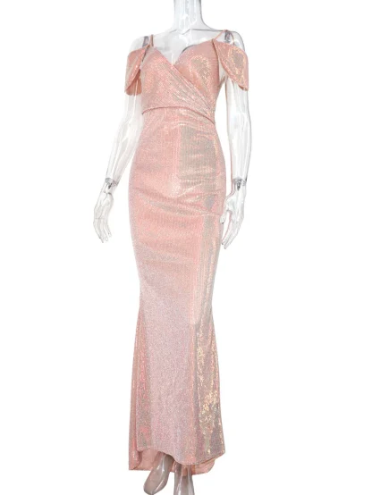 Enchanting Slip Sequin Evening Gown - Image 3