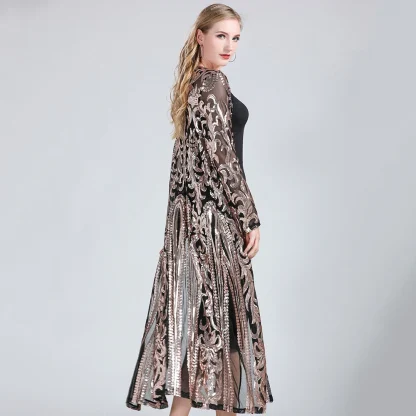 Glamorous Sparkling Cardigan Dress - Image 2