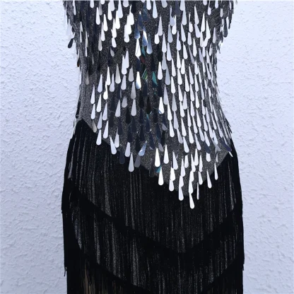 Seductive Slip Sequin Mini Dress - Image 7