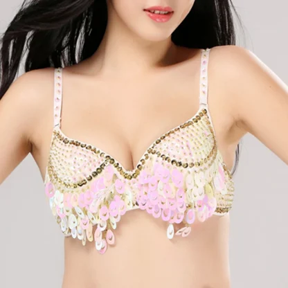 Night Sparkling Sequin Bralette - Image 5