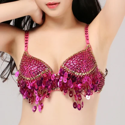 Night Sparkling Sequin Bralette - Image 6