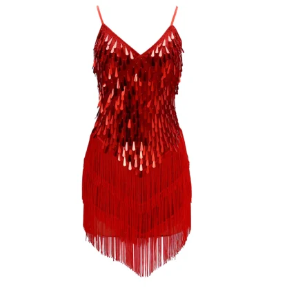 Seductive Slip Sequin Mini Dress - Image 2