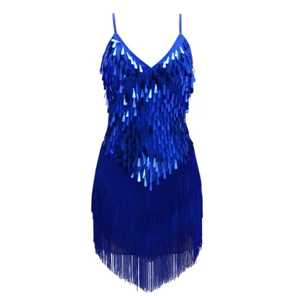 Seductive Slip Sequin Mini Dress - Image 3