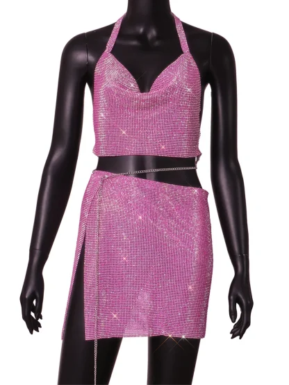 Club Sparkling See-Through Sequin Dress - Image 3