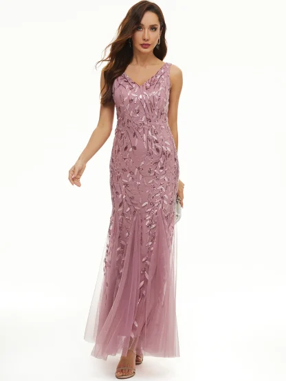 Evening Party Sequin Dress - Image 2