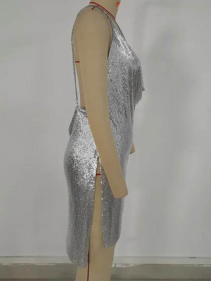 Cheeky Slip Sequin Mini Dress - Image 6