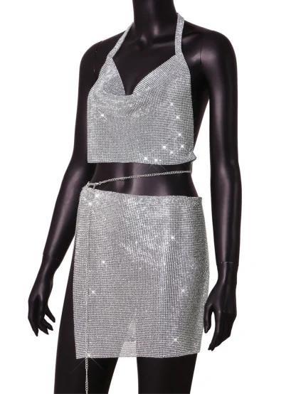 Club Sparkling See-Through Sequin Dress - Image 7
