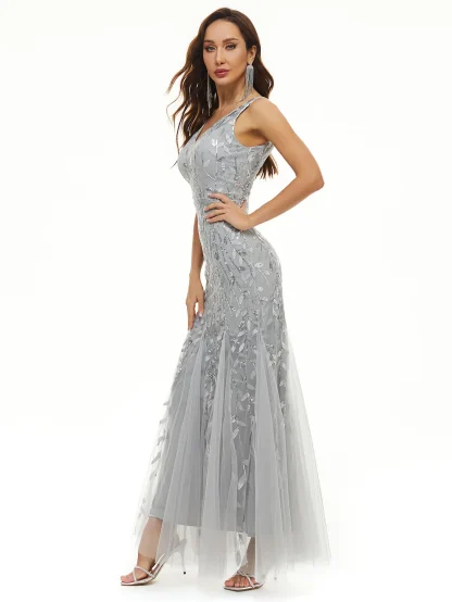 Evening Party Sequin Dress - Image 5