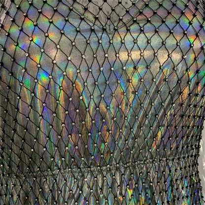 Seductive Sequin Fishnet Sparkling Dress - Image 5