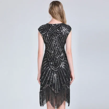 Radiant Bodycon Party Sequin Dress - Image 6