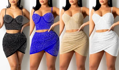 Radiant Sequin Maxi Dress Set - Image 2
