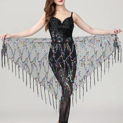 Midnight Glam Sequin Mini Skirt - Image 2