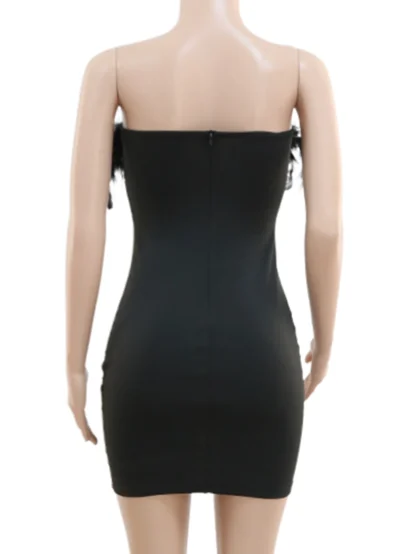 Glamorous Evening Tube Sequin Dress - Image 4
