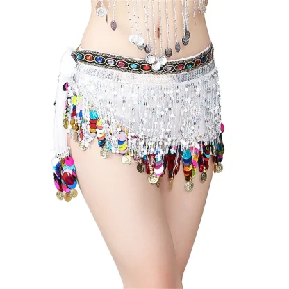 Sultry Sequins Wrap Beach Party Dress - Image 2