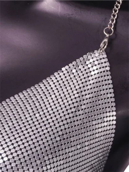 Feather Accent Sequin Mini Dress - Image 6