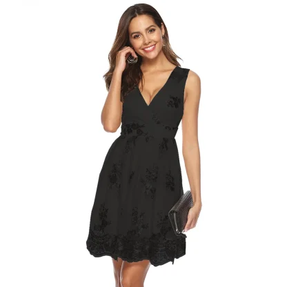 Chic Short Evening Shiny Dress