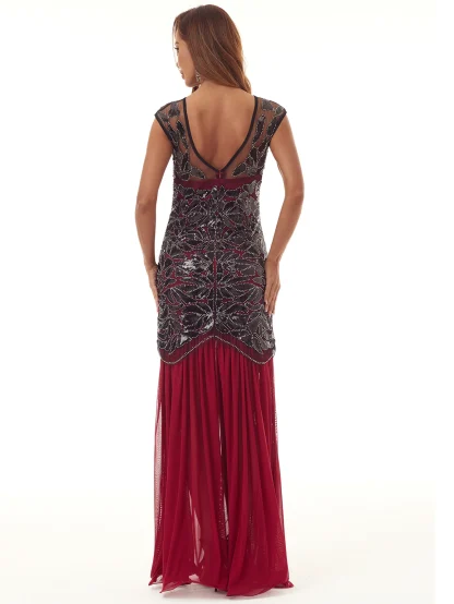 Elegant Sparkling Evening Gown - Image 4