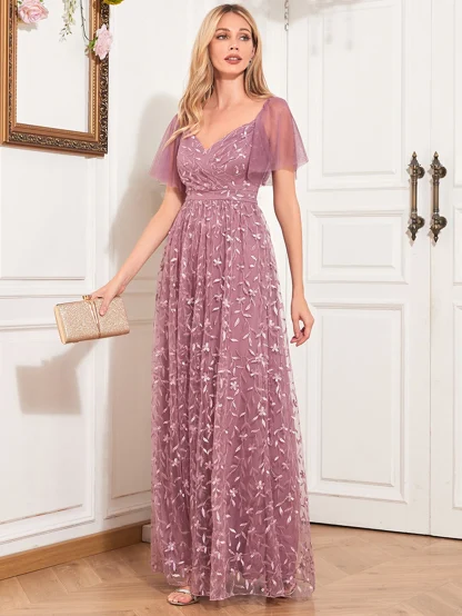 Glamour Glow Sparkling Dress - Image 3