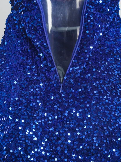 Elegant Sequin Maxi Dress for Stylish Ladies - Image 9